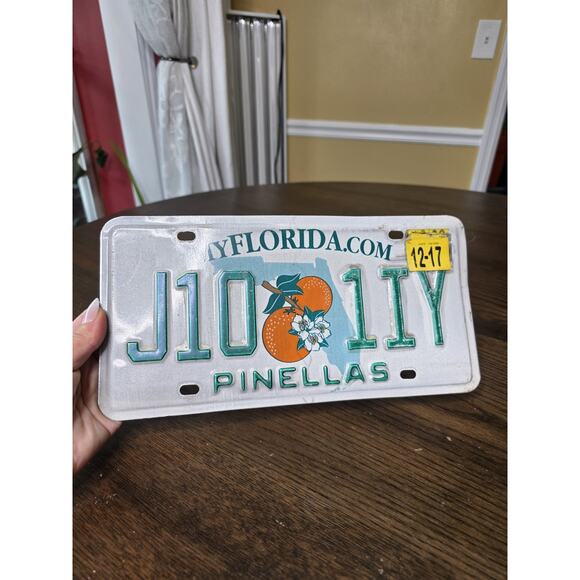 Florida Sunshine State US Car License Plate J10 1IY - Picture 1 of 1